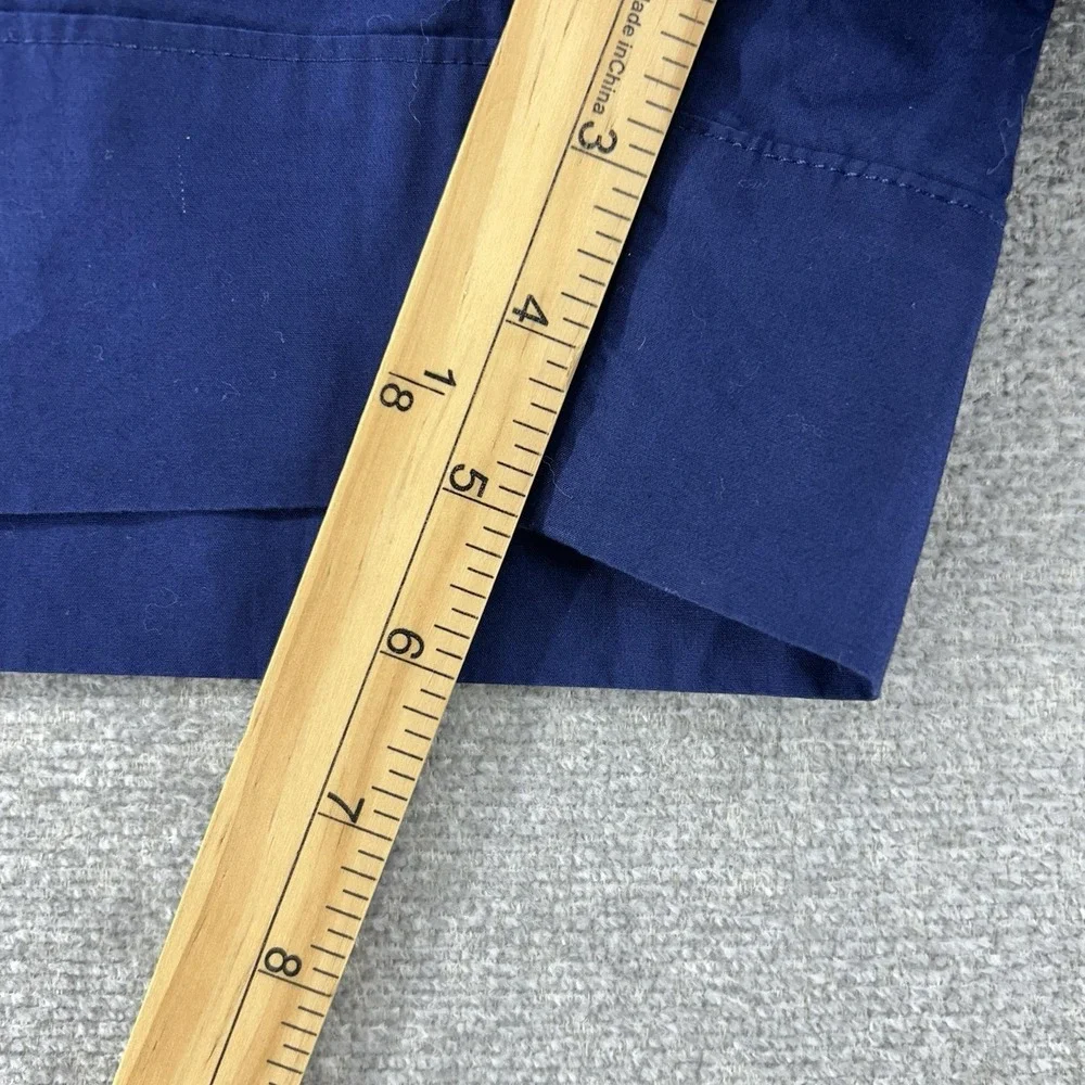Banana Republic Shorts Men Size Large Blue Elastic Waist Casual Cotton‎ NEW